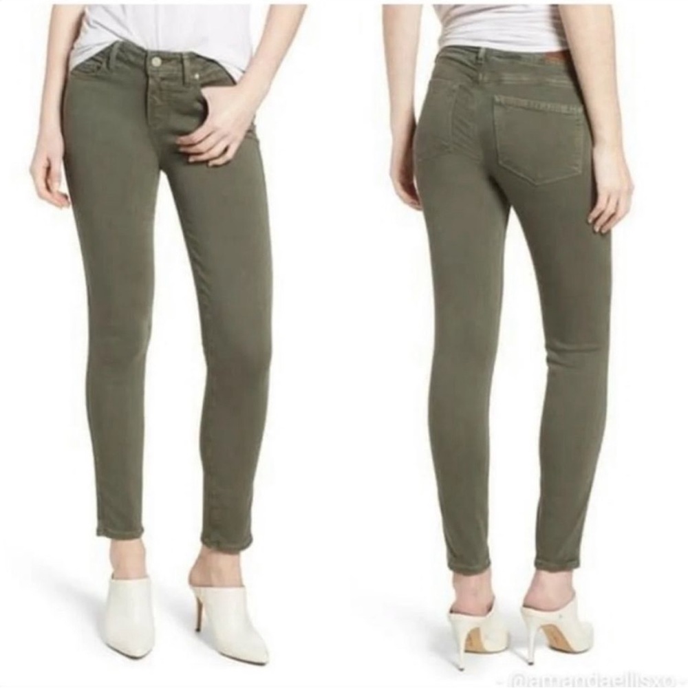 Paige Denim Verdugo Ankle skinny jeans olive 25